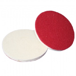 Felt polishing wheel