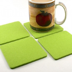 Felt coaster