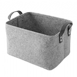 felt storage basket