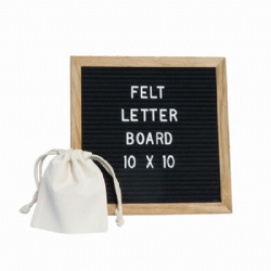 Felt letter board