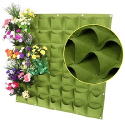 Vertical planting bag